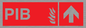 FD13072: PIB (Premises Information Box) with up arrow