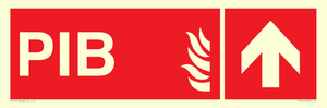 FD13072: PIB (Premises Information Box) with up arrow