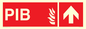 FD13072: PIB (Premises Information Box) with up arrow
