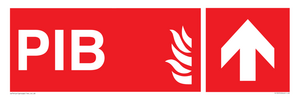 FD13072: PIB (Premises Information Box) with up arrow