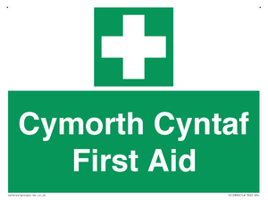 FE12896: Cymorth Cyntaf First Aid in Welsh