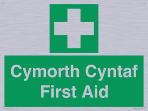 FE12896: Cymorth Cyntaf First Aid in Welsh