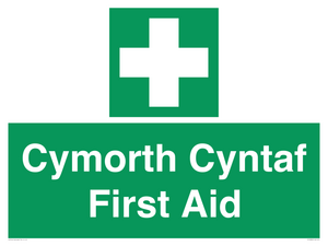FE12896: Cymorth Cyntaf First Aid in Welsh