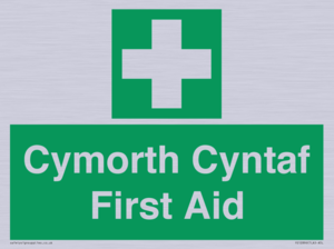 FE12896: Cymorth Cyntaf First Aid in Welsh