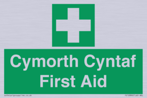 FE12896: Cymorth Cyntaf First Aid in Welsh