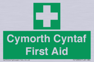 FE12896: Cymorth Cyntaf First Aid in Welsh