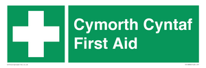 FE12896: Cymorth Cyntaf First Aid in Welsh