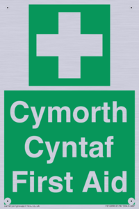 FE12896: Cymorth Cyntaf First Aid in Welsh