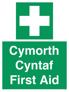 FE12896: Cymorth Cyntaf First Aid in Welsh
