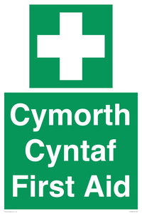 FE12896: Cymorth Cyntaf First Aid in Welsh
