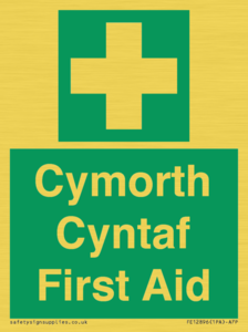 FE12896: Cymorth Cyntaf First Aid in Welsh