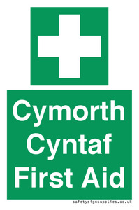 FE12896: Cymorth Cyntaf First Aid in Welsh