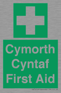 FE12896: Cymorth Cyntaf First Aid in Welsh