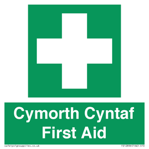 FE12896: Cymorth Cyntaf First Aid in Welsh