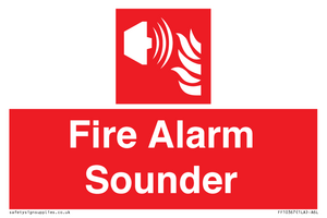 FF10367: Fire Alarm Sounder