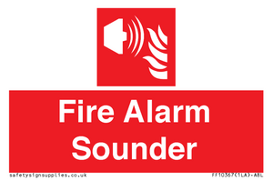 FF10367: Fire Alarm Sounder