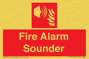 FF10367: Fire Alarm Sounder