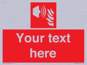 FF10797: Custom Fire: Fire alarm sounder