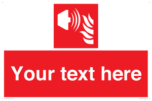 FF10797: Custom Fire: Fire alarm sounder