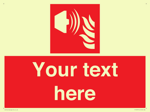 FF10797: Custom Fire: Fire alarm sounder