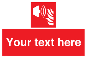 FF10797: Custom Fire: Fire alarm sounder