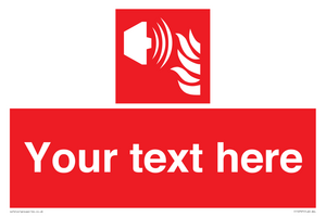 FF10797: Custom Fire: Fire alarm sounder