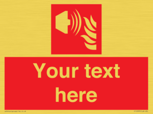 FF10797: Custom Fire: Fire alarm sounder