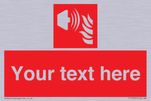 FF10797: Custom Fire: Fire alarm sounder