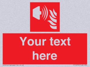 FF10797: Custom Fire: Fire alarm sounder