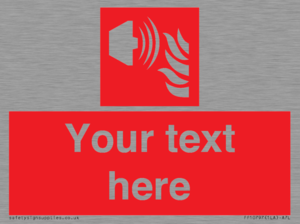 FF10797: Custom Fire: Fire alarm sounder