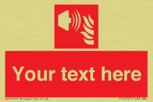 FF10797: Custom Fire: Fire alarm sounder