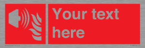 FF10797: Custom Fire: Fire alarm sounder