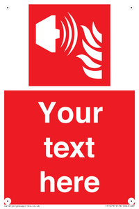 FF10797: Custom Fire: Fire alarm sounder