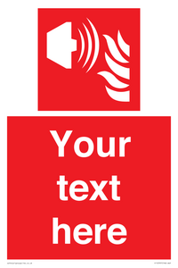 FF10797: Custom Fire: Fire alarm sounder