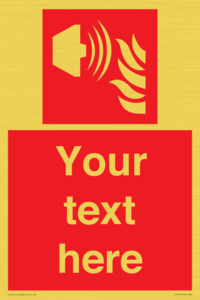 FF10797: Custom Fire: Fire alarm sounder