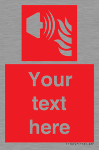 FF10797: Custom Fire: Fire alarm sounder