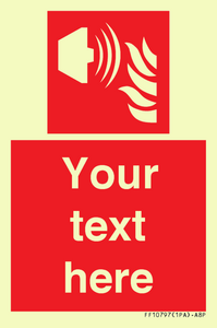 FF10797: Custom Fire: Fire alarm sounder