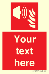 FF10797: Custom Fire: Fire alarm sounder