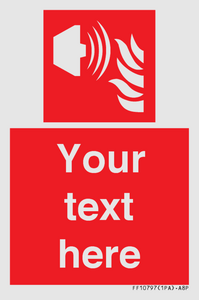 FF10797: Custom Fire: Fire alarm sounder