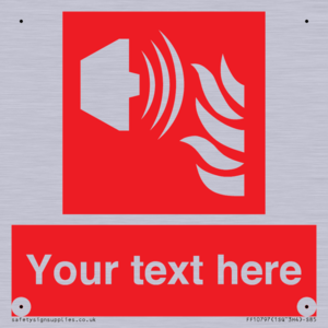 FF10797: Custom Fire: Fire alarm sounder