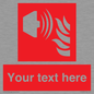 FF10797: Custom Fire: Fire alarm sounder
