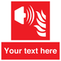 FF10797: Custom Fire: Fire alarm sounder