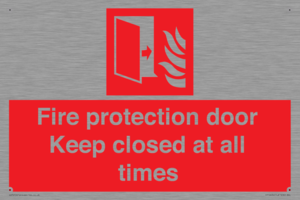 FP10634: Fire protection door Keep closed at all times