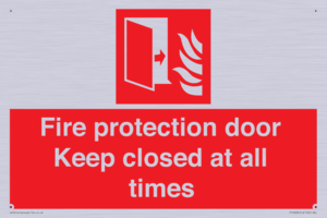 FP10634: Fire protection door Keep closed at all times