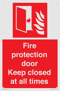 FP10634: Fire protection door Keep closed at all times