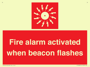 FP10636: Fire alarm activated when beacon flashes