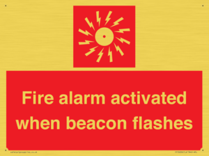 FP10636: Fire alarm activated when beacon flashes