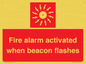 FP10636: Fire alarm activated when beacon flashes