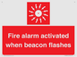 FP10636: Fire alarm activated when beacon flashes