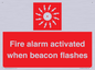 FP10636: Fire alarm activated when beacon flashes